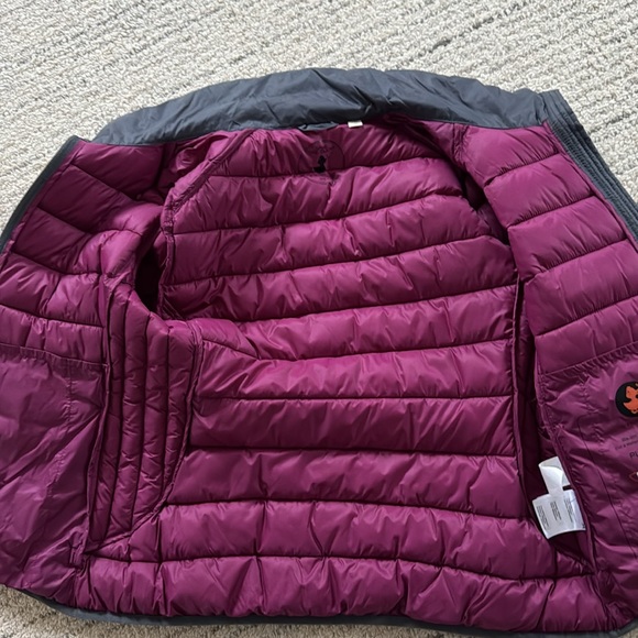 Women’s Gray Puffer Coat by Save the Duck size S - Picture 5 of 6